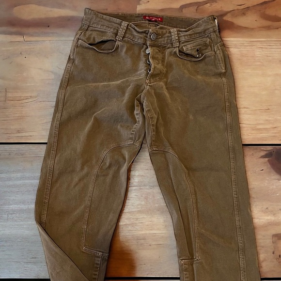 Siviglia Made in Italy Jeans/khaki color Unisex Size 31 - Picture 1 of 14